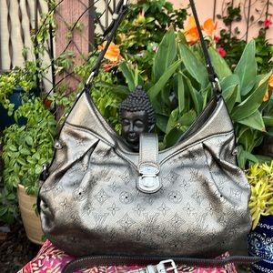 Louis Vuitton Mahina Leather Perforated Monogram Bag